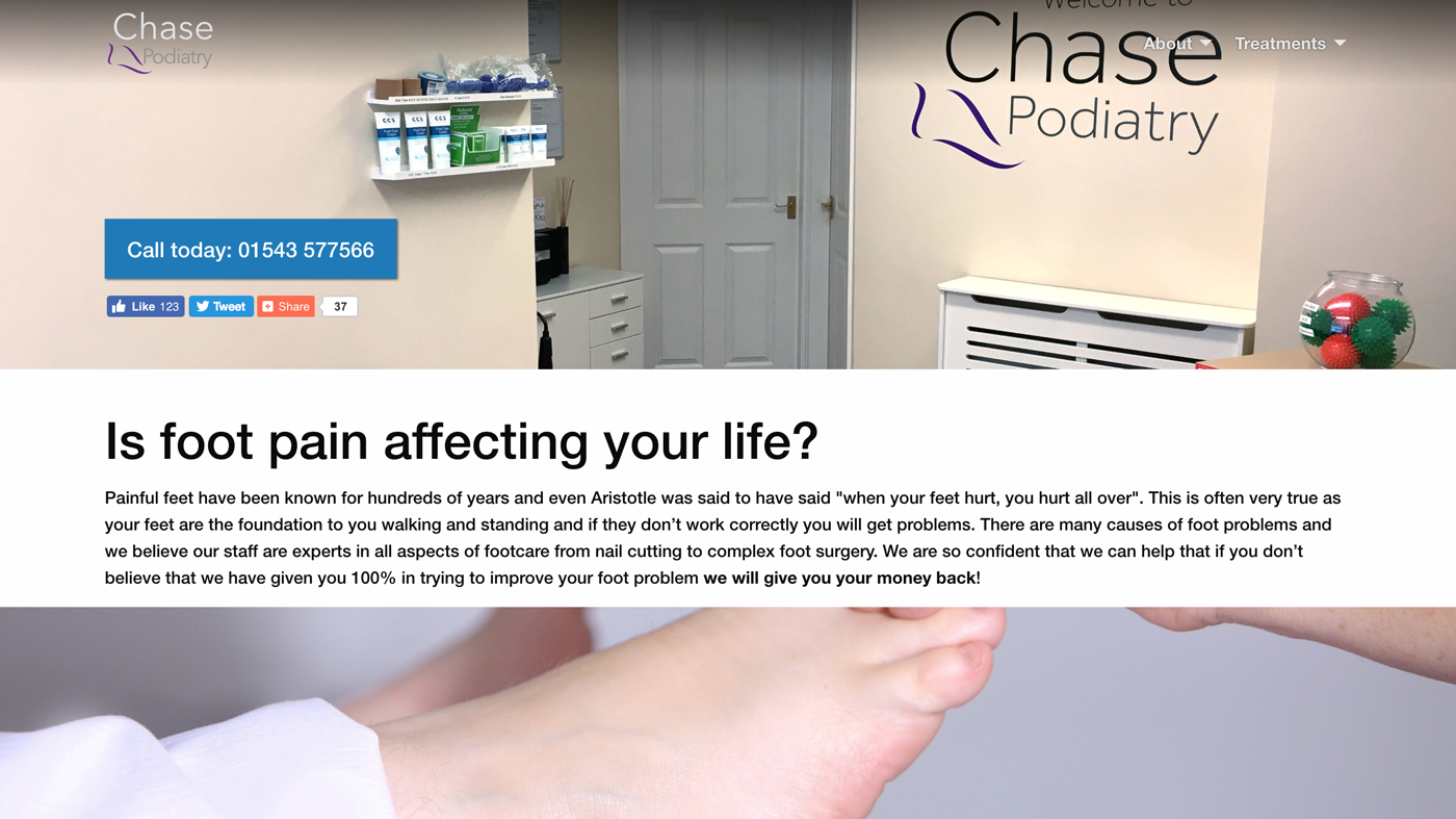 Chase Podiatry & Chiropody 2017