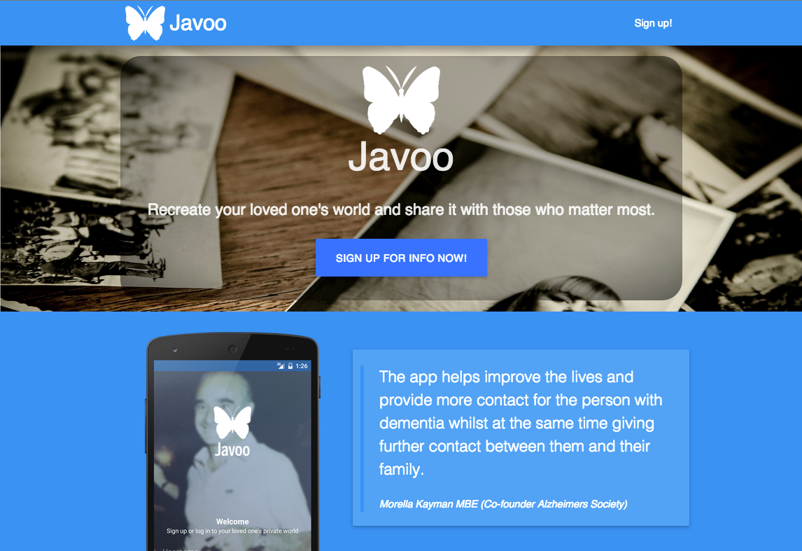 Javoo Website 2015